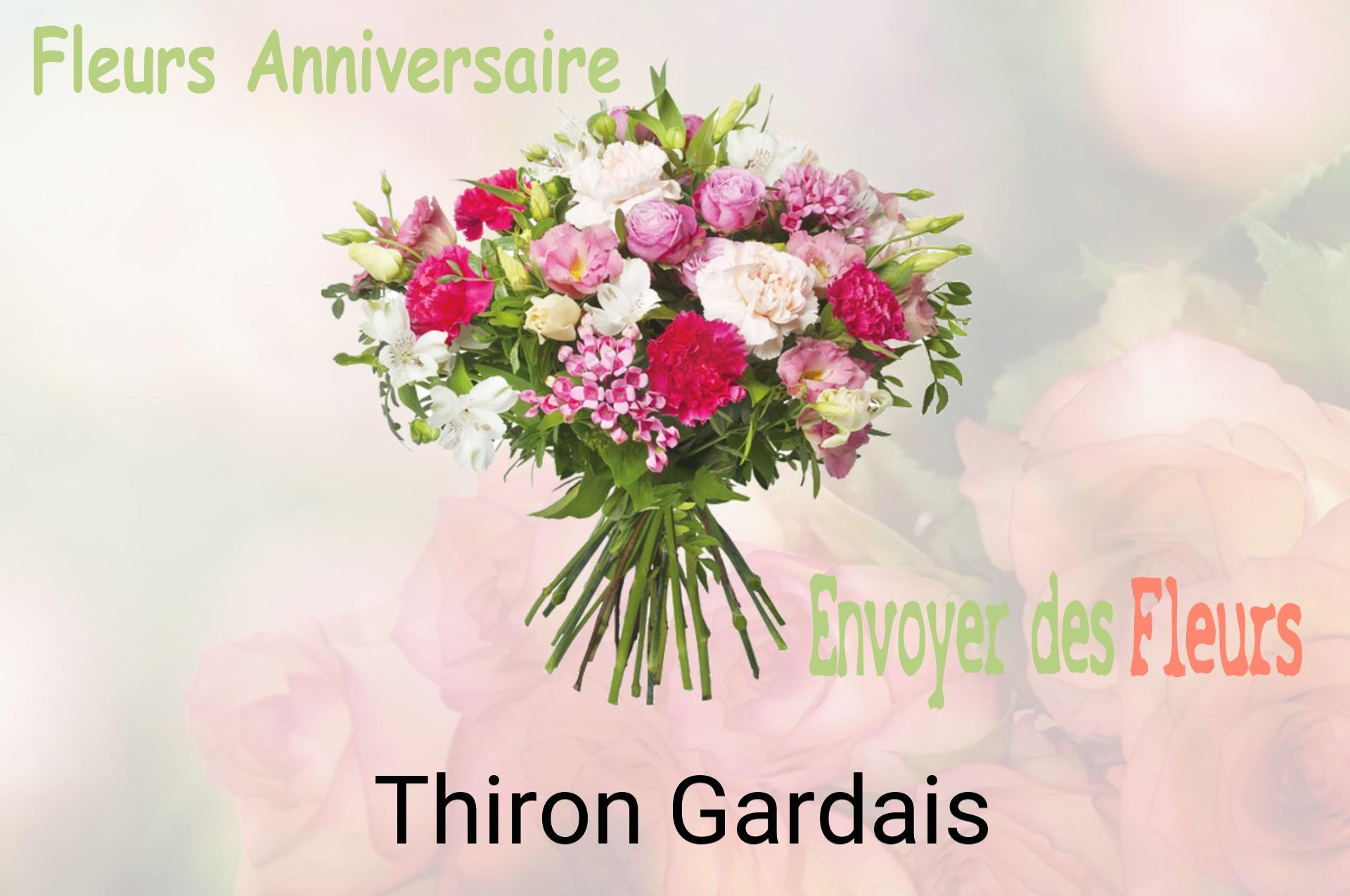Bouquet de fleurs d’anniversaire livré à Thiron-Gardais